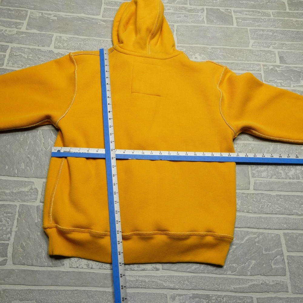 University of Minnesota Gophers Hoodie Adult M Yellow Full Zip Sherpa Lined - Picture 4 of 6